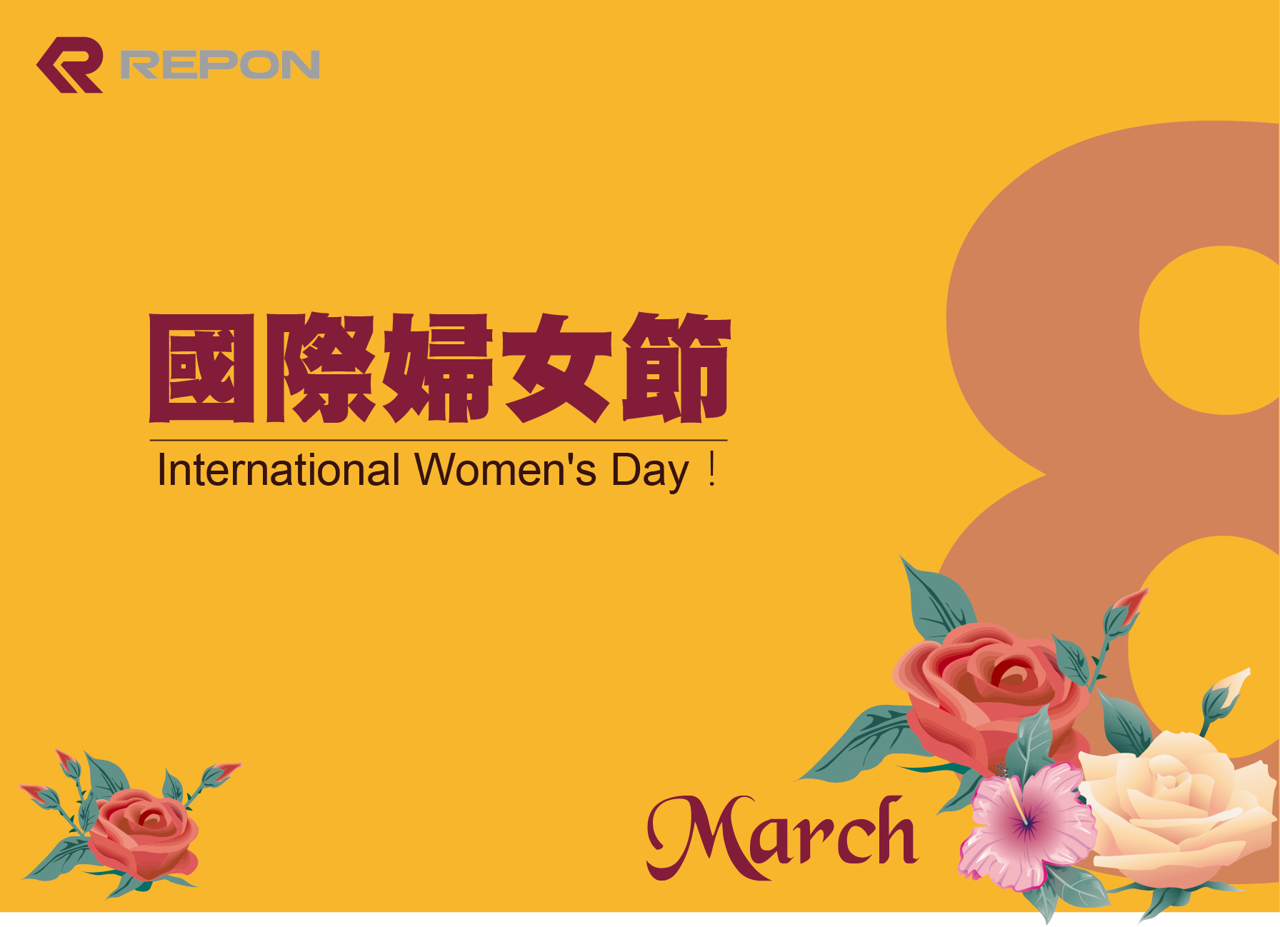 Happy International Women's Day！！